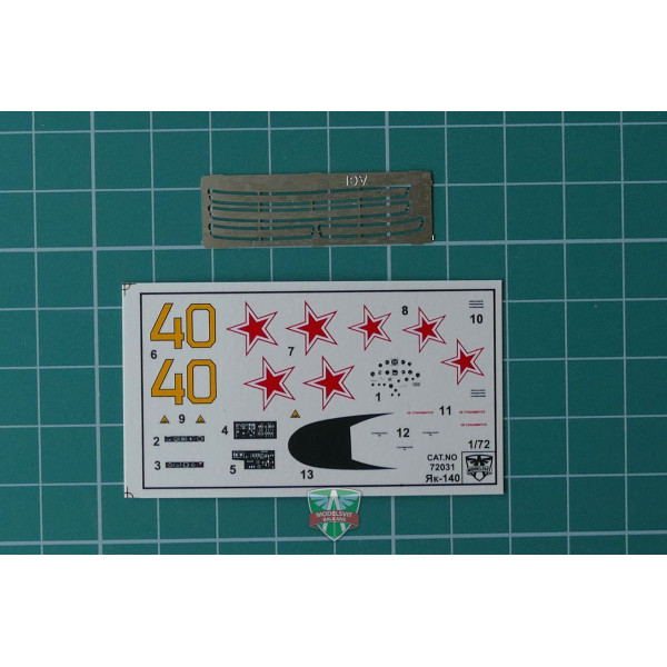 Радянський літак Яковлєв-140 1/72 Modelsvit 72031