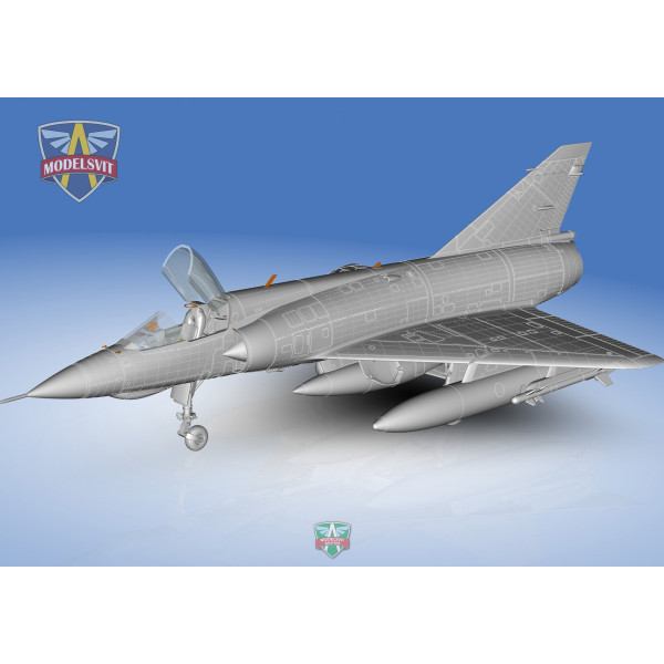 Mirage IIIE fighter-bomber 1/72 Modelsvit  72045