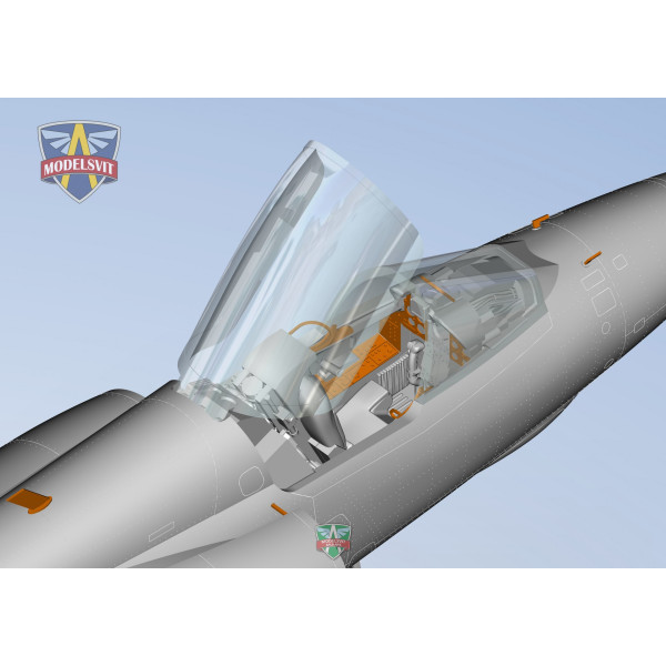 Mirage IIIE fighter-bomber 1/72 Modelsvit  72045