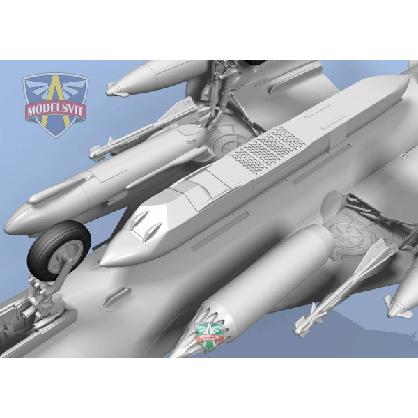 Su-17M3R Reconnaissance fighter-bomber 1/72 Modelsvit  72048