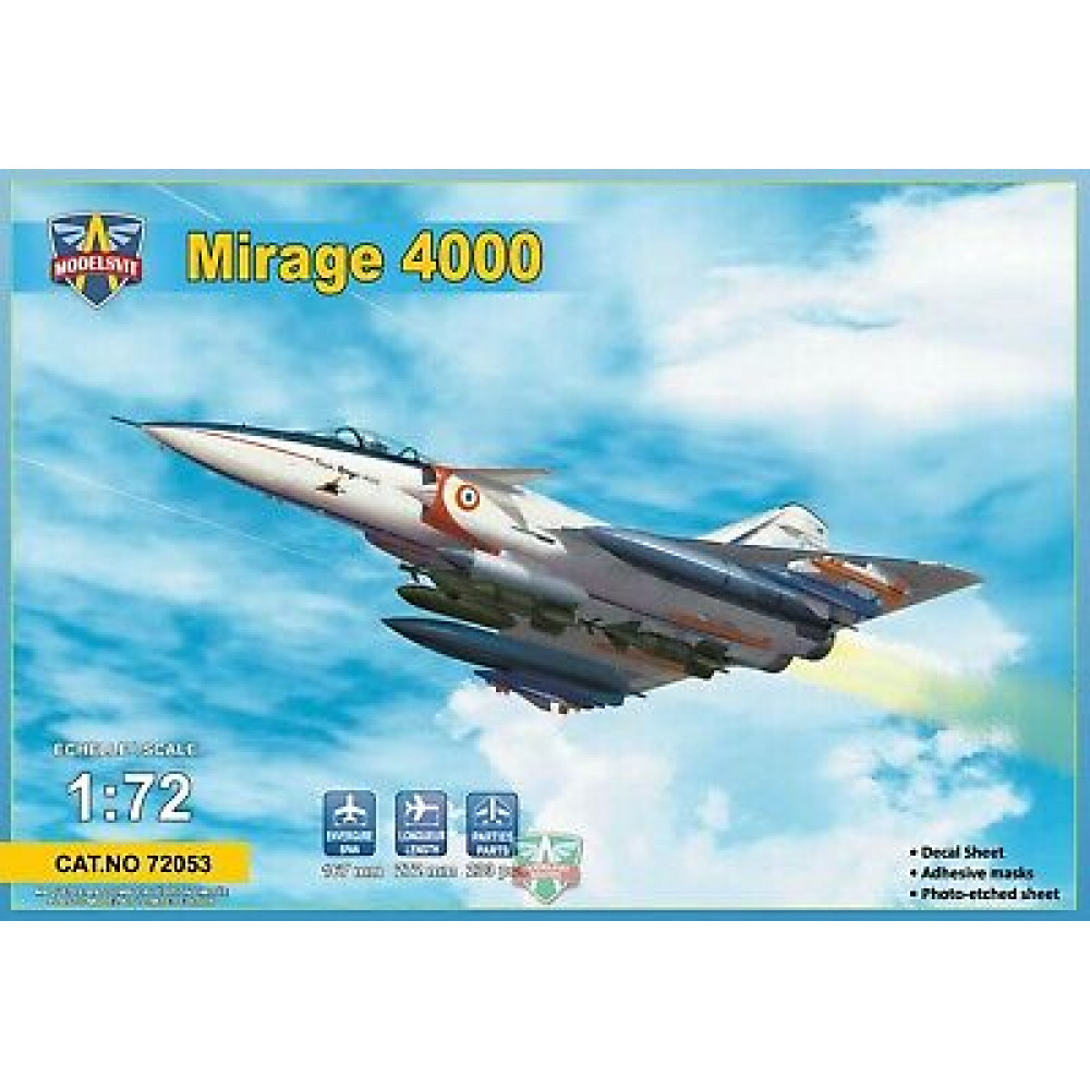 Mirage 4000 1/72 Modelsvit 72053