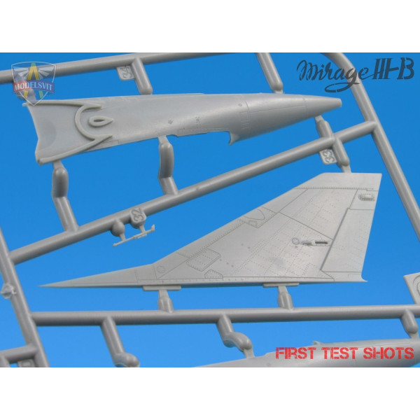 Dassault Mirage IIIB 1/72 Modelsvit 72060