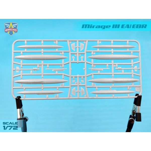 MIRAGE IIIEA/IIIEBR 1/72 Modelsvit  72063