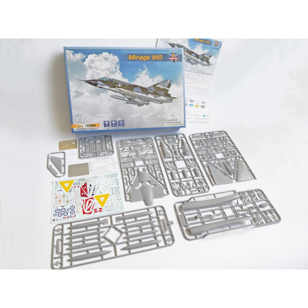 Літак Dassault Mirage IIIO 1/72 Modelsvit 72064