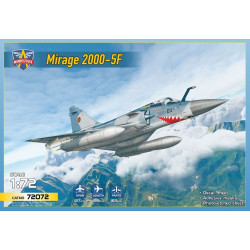 Літак Dassault Mirage 2000-5F 1/72 Modelsvit 72072