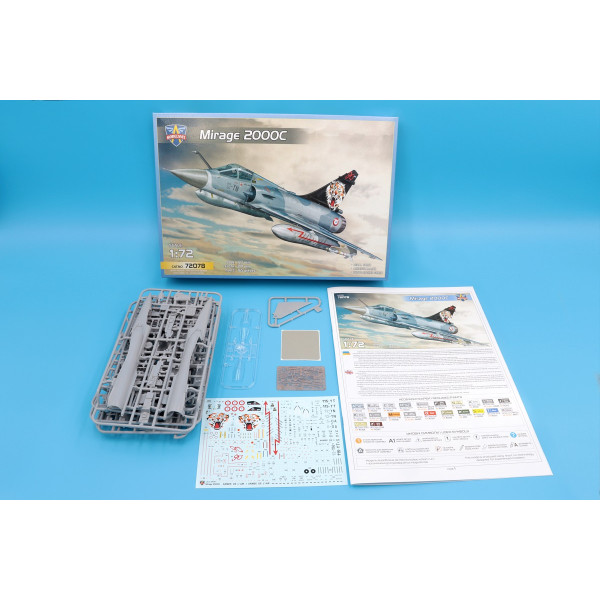 Dassault-Mirage 2000C 1/72 Modelsvit 72078