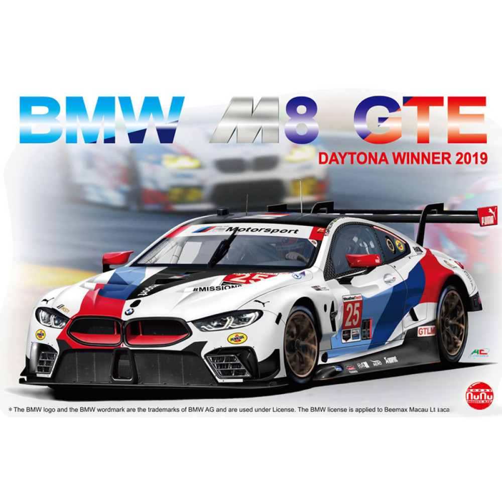 BMW M8 GTE Daytona Winner 2019 1/24 NuNU 24010