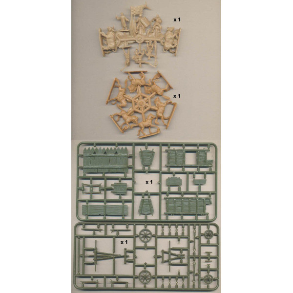 Hussite War Wagon and Command  1/72 Orion 72039