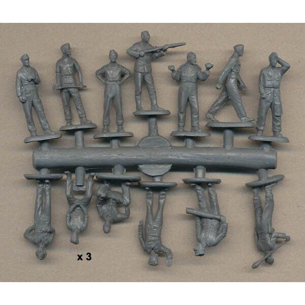 German WW2 Panzer Soldiers Basic Set 2  1/72 Orion 72047