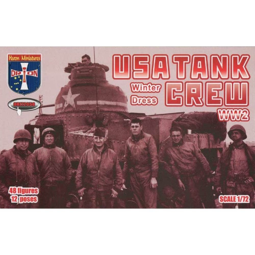 USA Tank Crew (Winter Dress). WW2.   1/72 Orion 72050