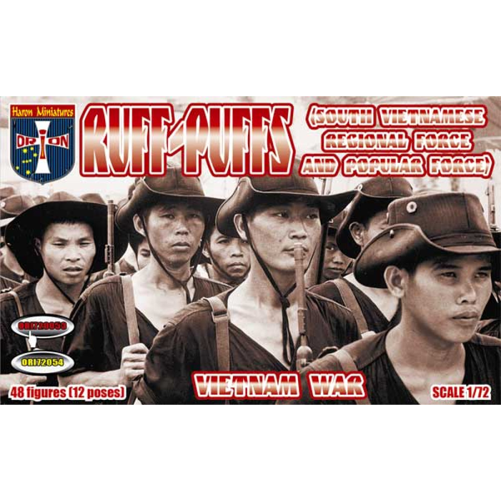 Ruff-Puffs (South Vietnamese Regional Force and Popular Force) 48 figures  1/72 Orion 72053