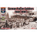 German Panzer Soldiers (DAK) WW2  (48 figures, 12 poses)  1/72 Orion 72063