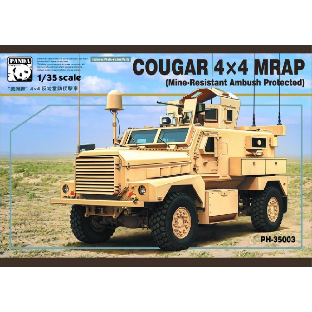 Cougar 4X4 MRAP   1/35 Panda  35003