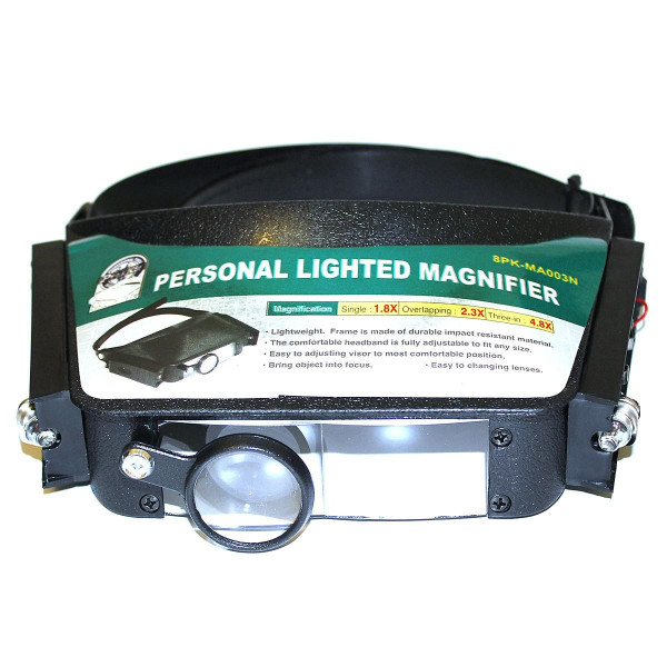 Personal Lighted Magnifier with Backlight  ProSkit 8PK-MA003N