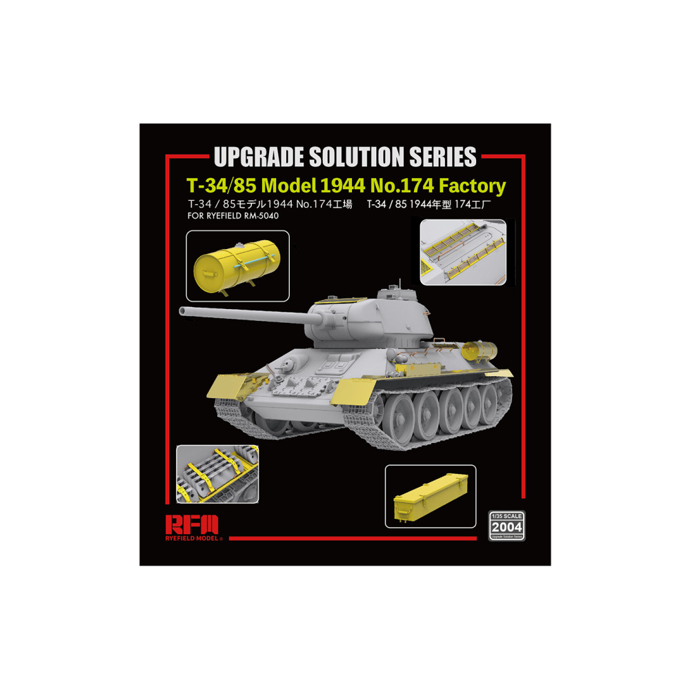 T-34/85 upgrade solution series 1/35 RFM 2004