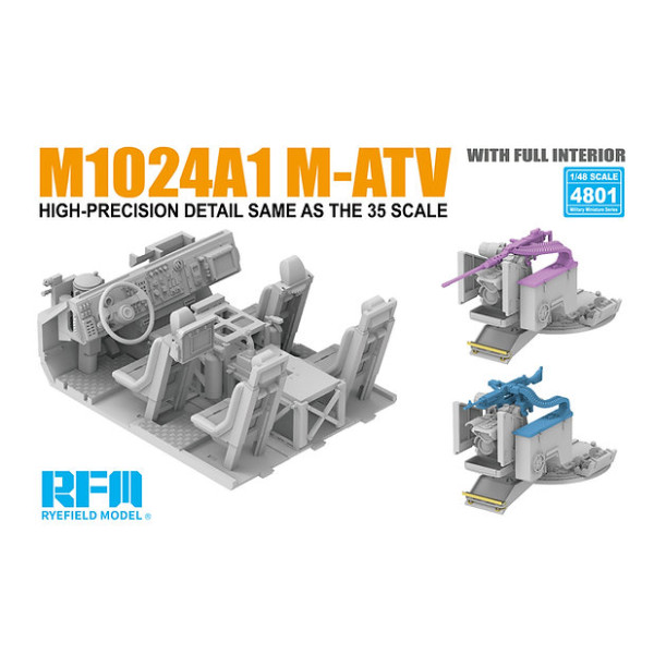 M1024A1 M-ATV (всюдихід mrap)  1/48 RFM 4801