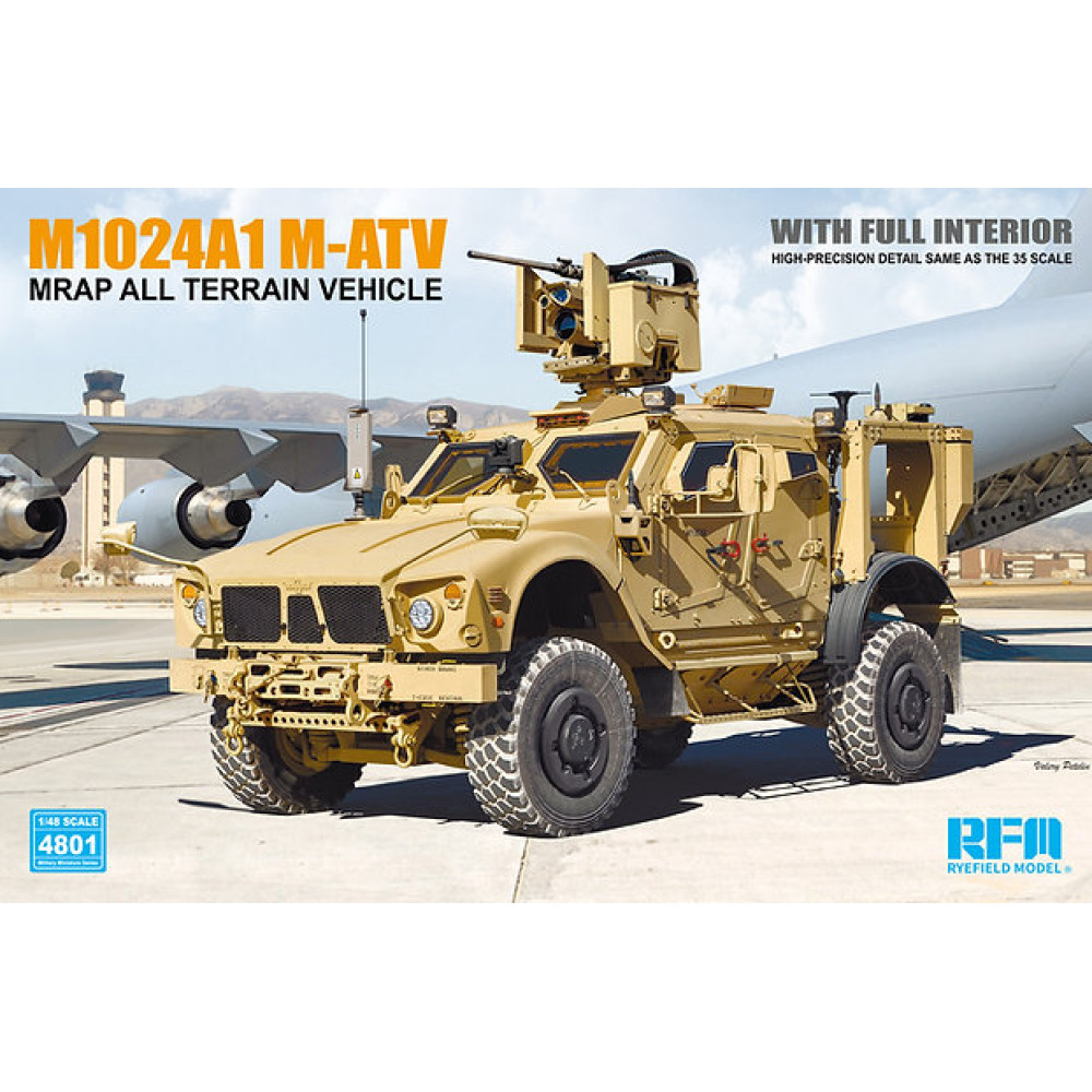 M1024A1 M-ATV (mrap all terrain vehicle)   1/48 RFM 4801
