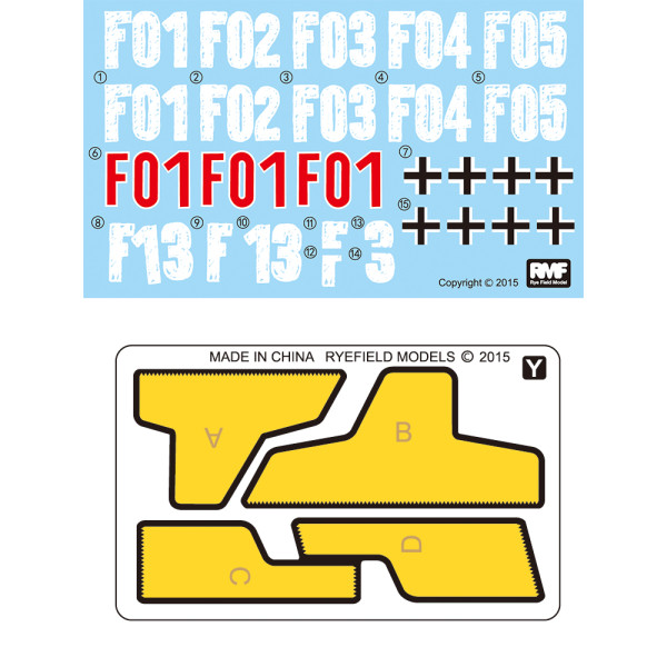  Pz.Kpfw.VI Ausf.E Tiger I Gruppe "Fehrmann"  1/35 RFM  5005