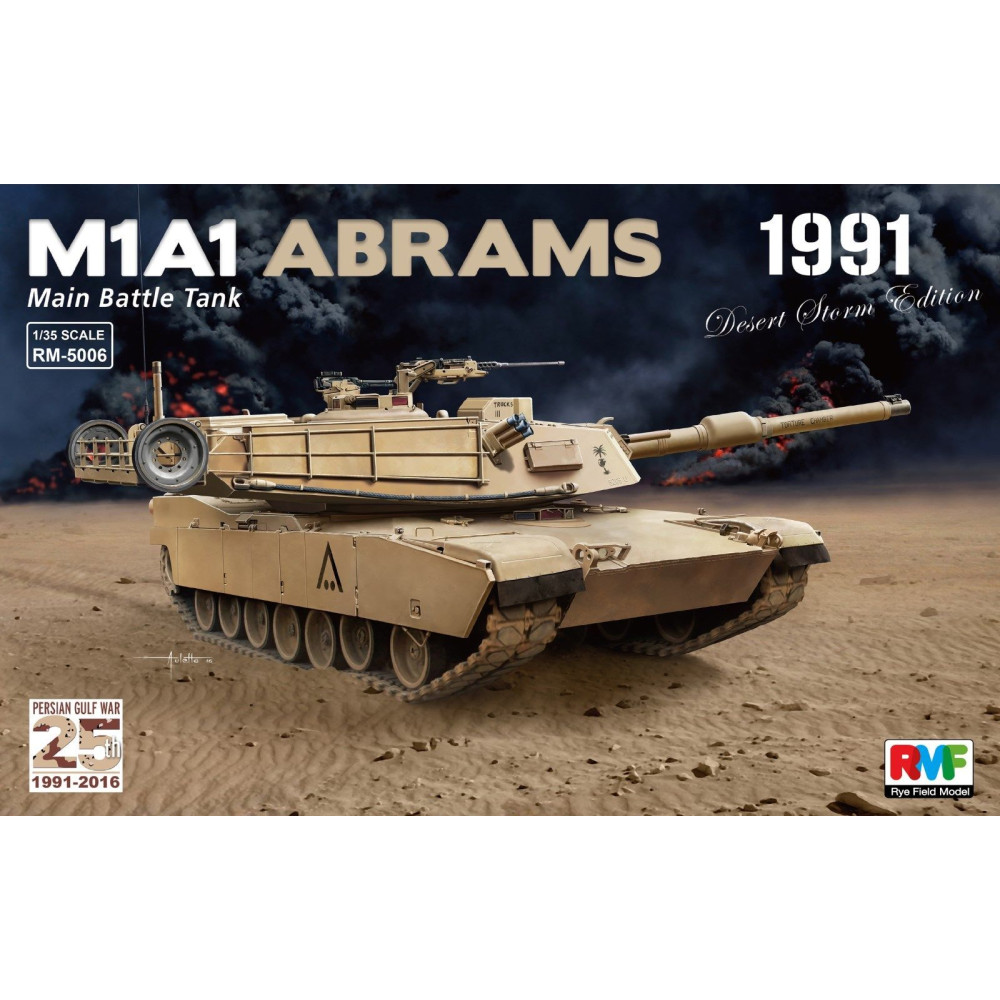 M1A1 Abrams Gulf War 1991  1/35 RFM  5006