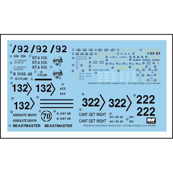 M1A1/A2 Abrams with Full Interior  1/35 RFM  5007