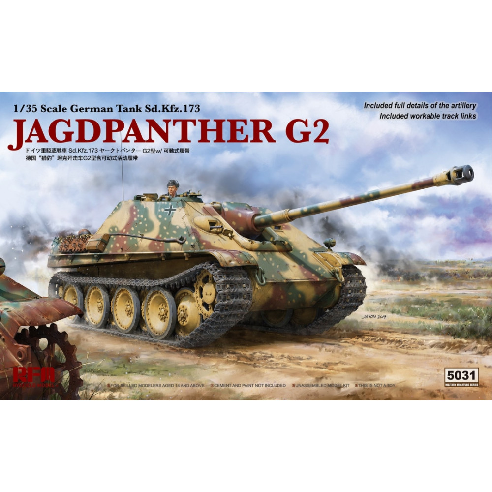 Sd.Kfz.173 Jagdpanther G2 1/35 RFM 5031