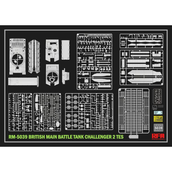 CHALLENGER 2 TES 1/35 RFM 5039