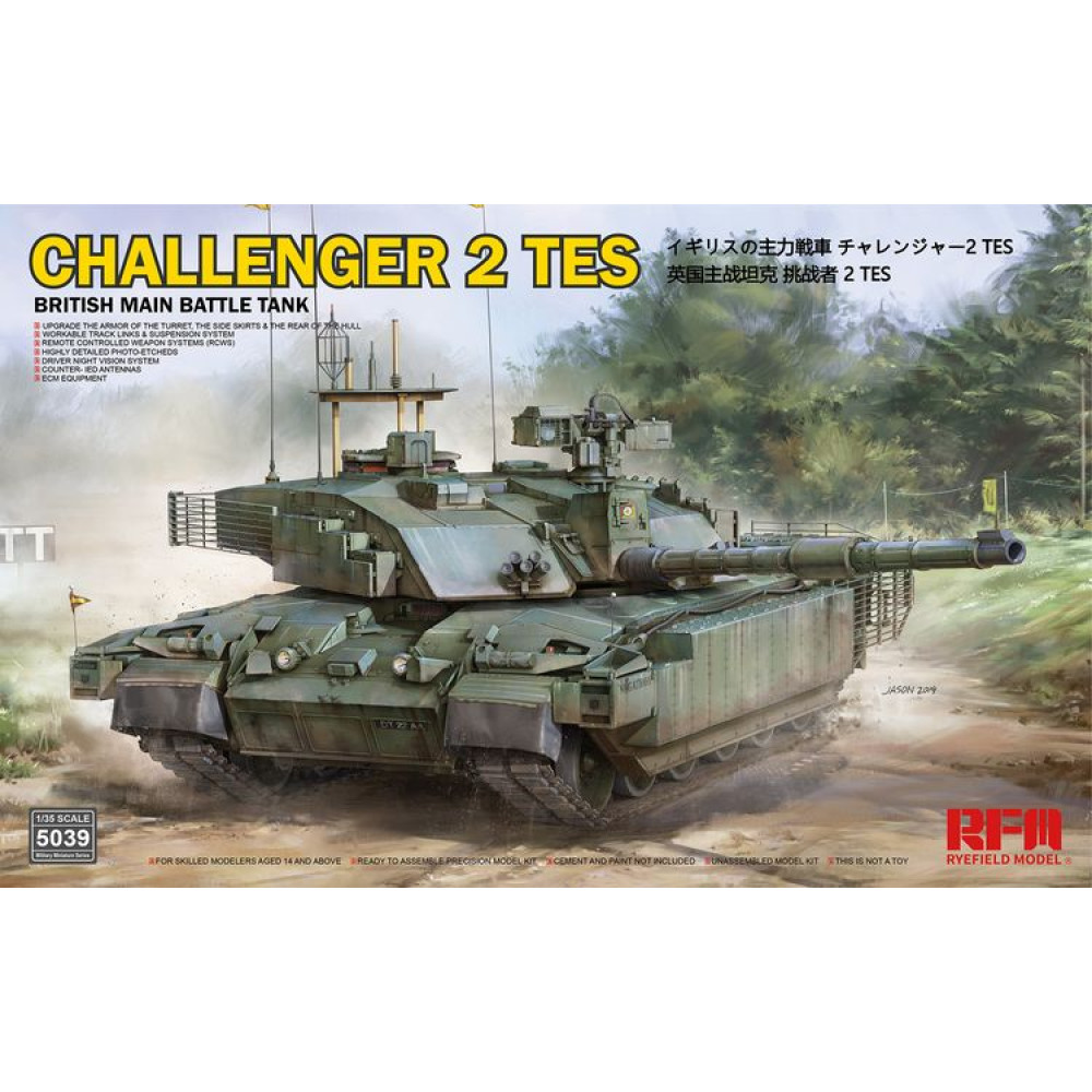 CHALLENGER 2 TES 1/35 RFM 5039