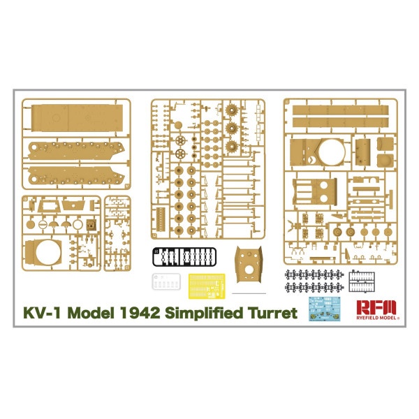 KV-1 Model 1942 Simplified Turret 1/35 RFM 5041