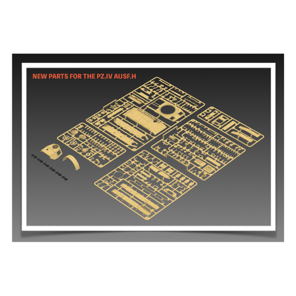 Panzerkampfwagen IV Ausf.H Sd.Kfz.161/1 EARLY RPODUCTION 1/35 RFM  5046