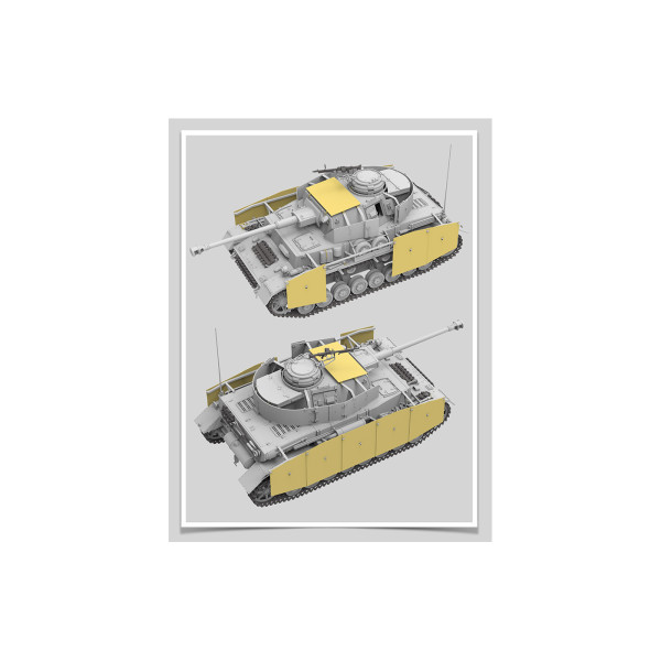 Panzerkampfwagen IV Ausf.H Sd.Kfz.161/1 EARLY RPODUCTION 1/35 RFM  5046