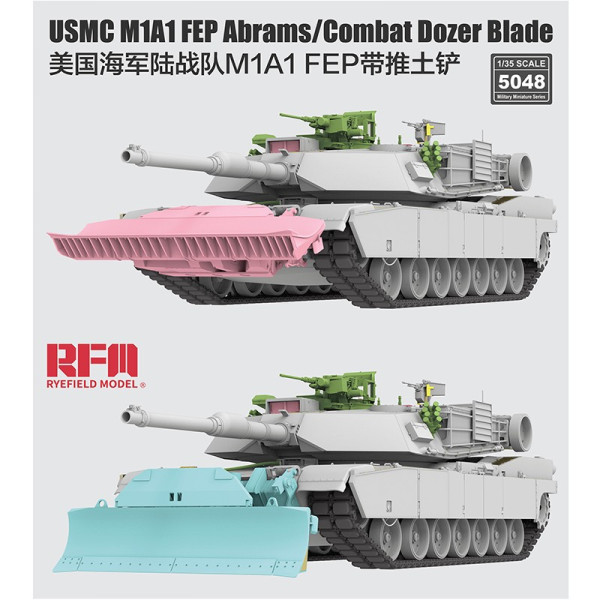 M1A1 FEP Abrams/Combat Dozer Blade 1/35 RFM 5048