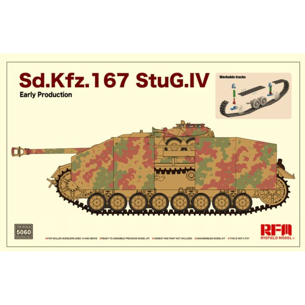 Sd.Kfz.167 Stug IV Early Production 1/35 RFM 5060