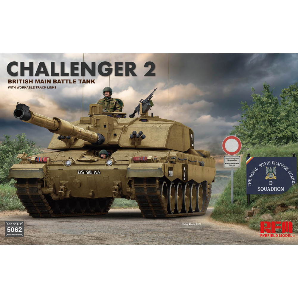 Challenger 2 british main battle tank 1/35 RFM 5062