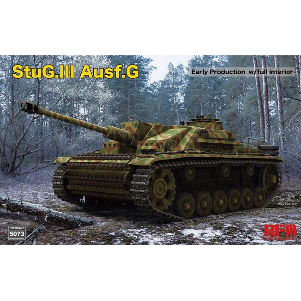 StuG III Ausf. G with full interior kit  1/35 RFM 5073
