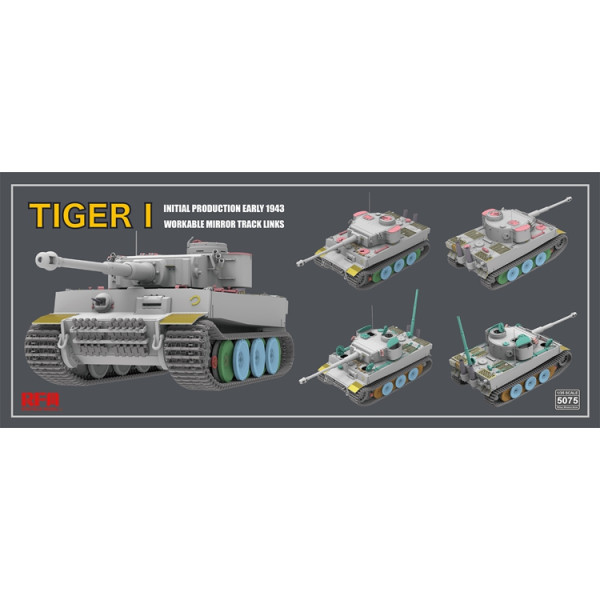 Тигр I Початкове виробництво 1/35 RFM 5075