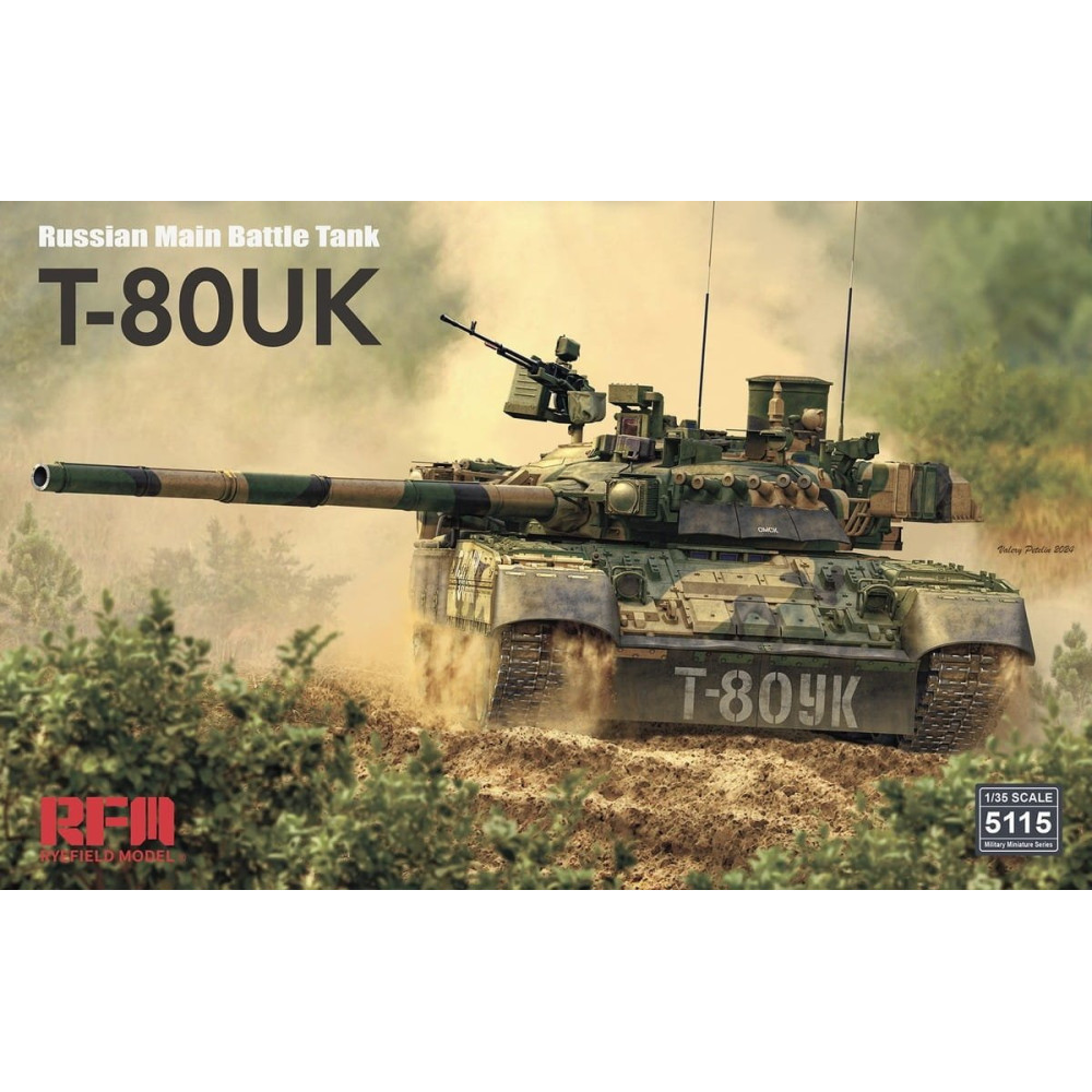 Main tank T-80UK 1/35 RFM 5115