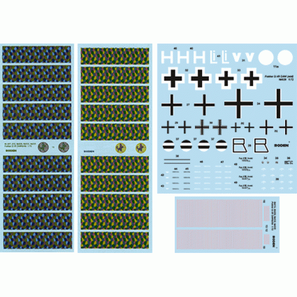 Fokker D.VII OAW mid 1/72 Roden 029