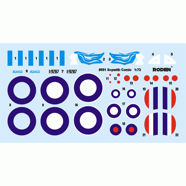 Sopwith Comic 1/72 Roden 051