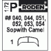Sopwith F.1 Camel RAF two seat trainer 1/72 Roden 054