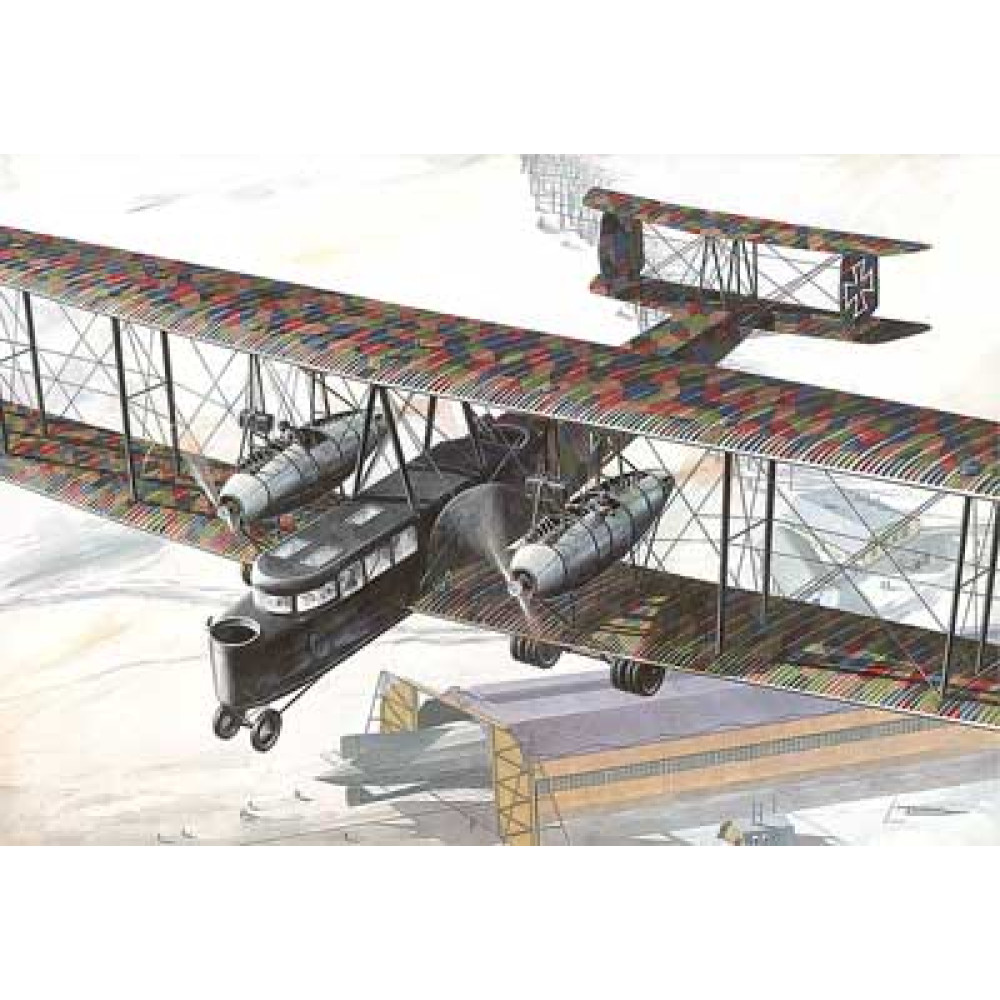 Zeppelin Staaken R.VI (Schul, 27/16) 1/72 Roden 055