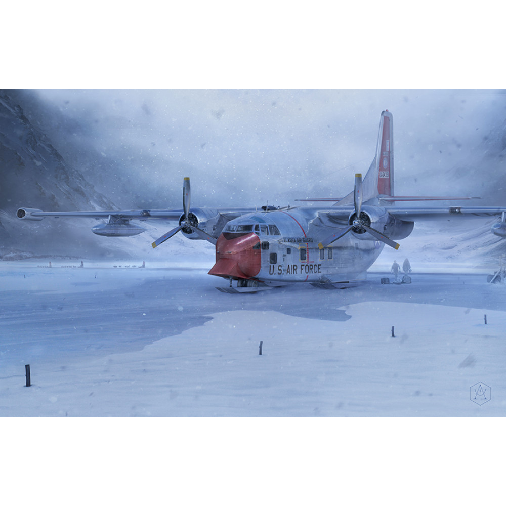 Збірна модель  Fairchild C-123J Provider 1/72 Roden 065