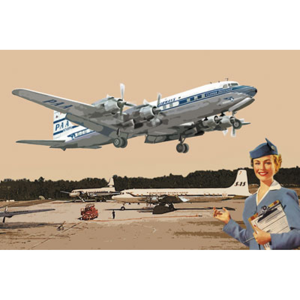 DC-7C Pan American World Airways (PAA) 1/144 Roden 301