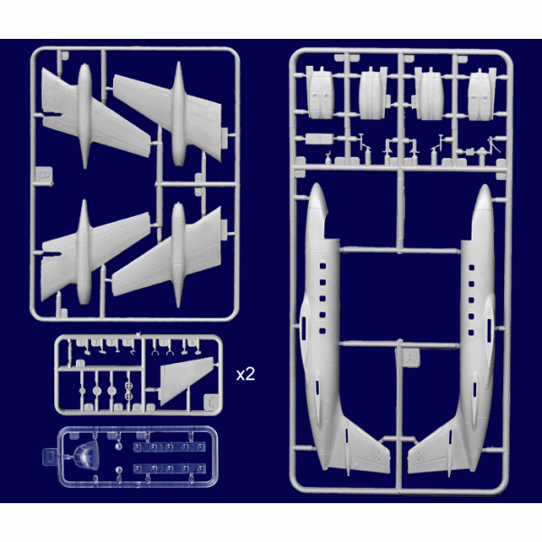 Lockheed C-140A Jetstar 1/144 Roden 316