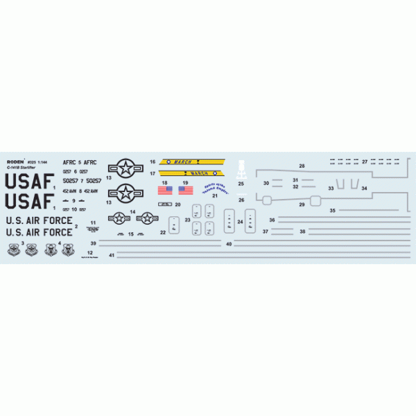 Lockheed C-141B Starlifter 1/144 Roden 325
