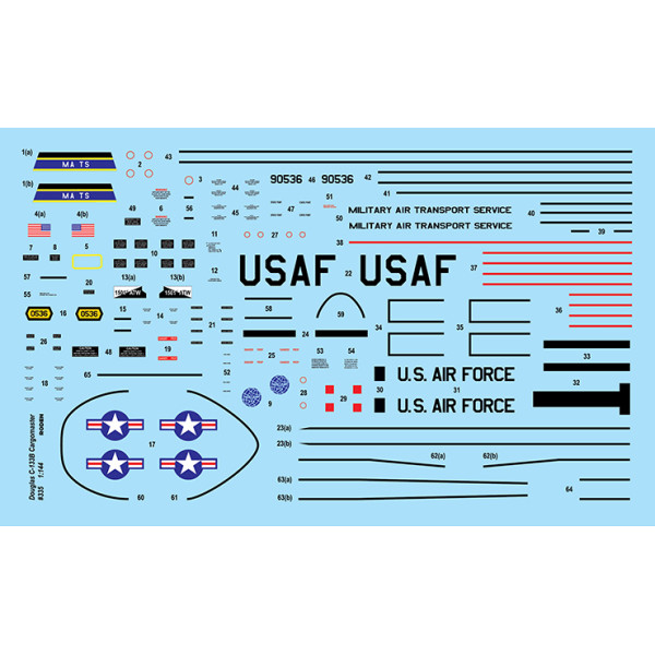 Douglas C-133B Cargomaster 1/144 Roden 335