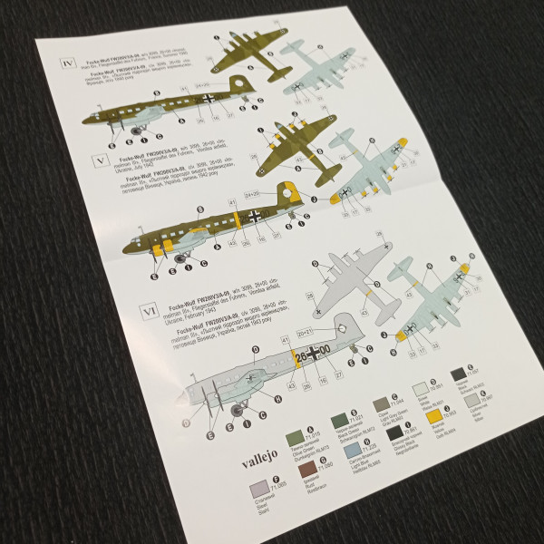 Focke Wulf FW200V3/A-09 «Immelman III» 1/144 Roden RN343