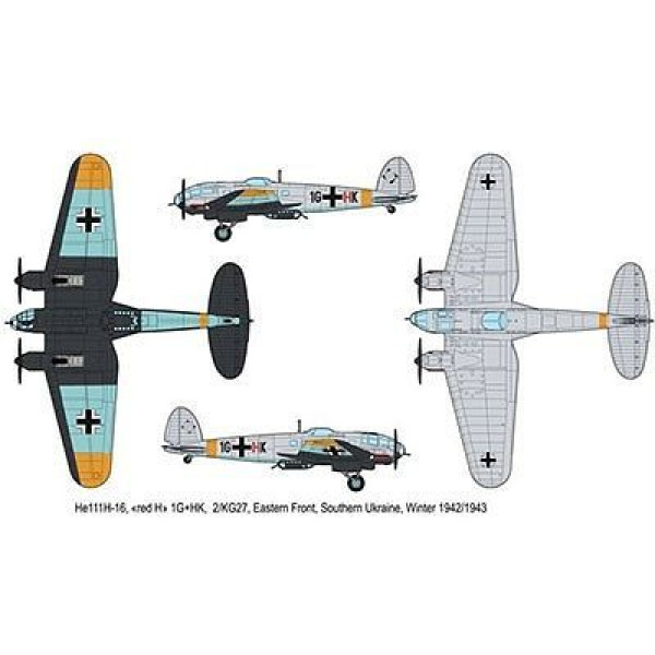 HEINKEL HE 111H-16 1/144 Roden RN344