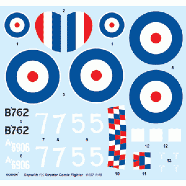 Sopwith 1½ Strutter comic fighter  1/48 Roden 407