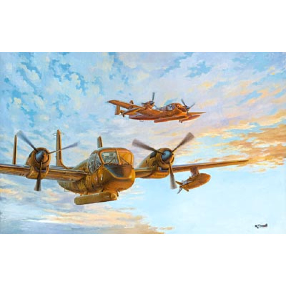 Grumman OV-1B Mohawk 1/48 Roden 410