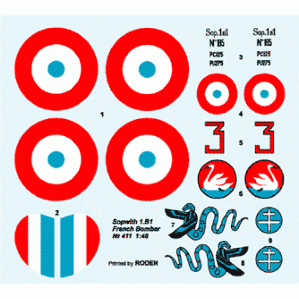 Sopwith 1.B1 French bomber 1/48 Roden 411